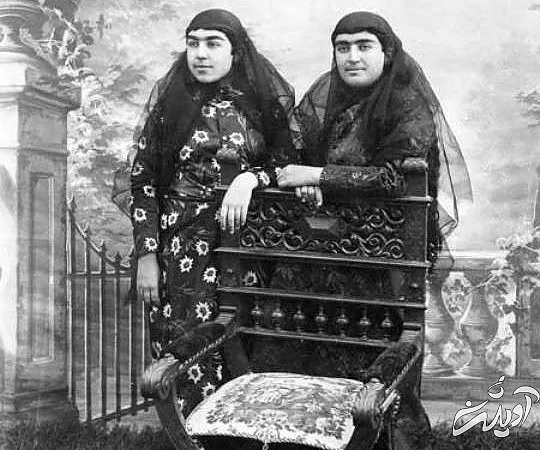 پوشش دختران قاجار دخترا قدیمی